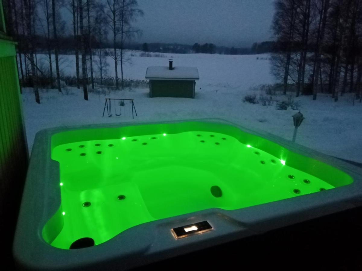 הוילה Melkoniemi Jacuzzi Niemelae מראה חיצוני תמונה
